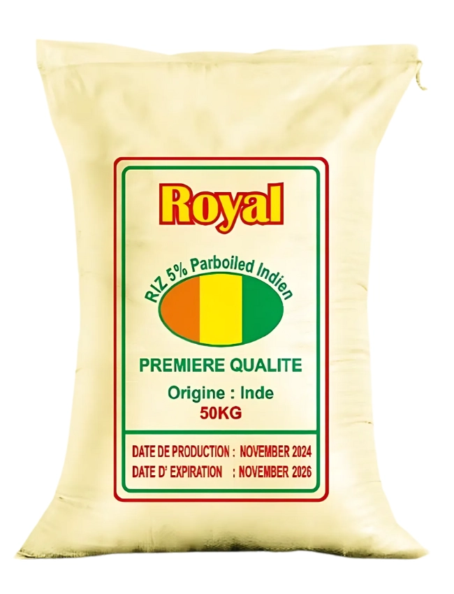 RIZ 5% Parboiled Indian Rice