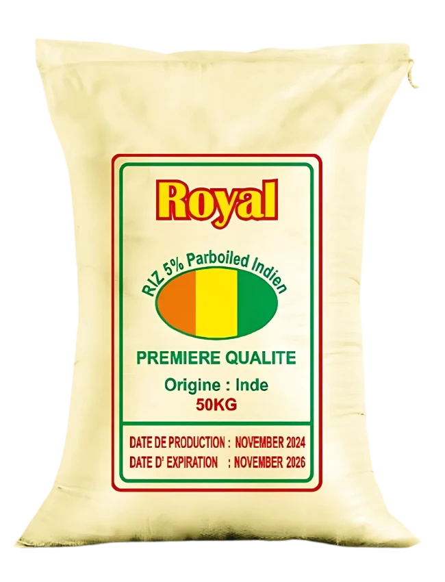 RIZ 5% Parboiled Indian Rice